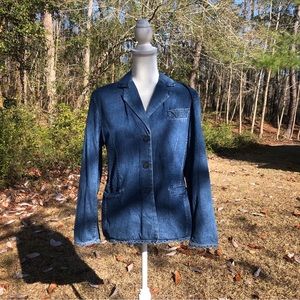 Lord & Taylor Jean Jacket sz 10/M